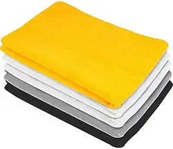 Toalha De Microfibra, 30 Cm X 40 Cm, 200 G/M² (Gsm), Jogo Com 5 Peças, Vonder