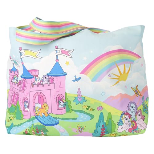 Image of Loungefly Hasbro My Little Pony Canvas Tote Bag