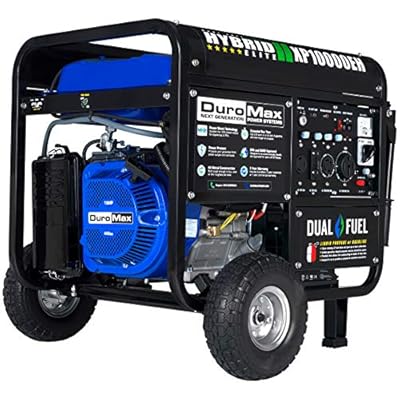 What Size Generator To Run A Furnace? (Complete Guide) 8 DuroMax XP10000EH Dual Fuel Portable Generator - 10000 Watt Gas or Propane Powered-Electric Start- Home Back Up & RV Ready, 50 State Approved