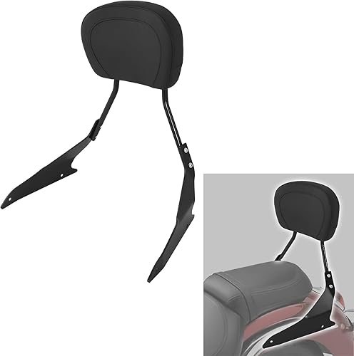 Miniatura 3 de TCT-MOTORPARTS Respaldo de barra desmontable para pasajeros negros para Suzuki Boulevard M109R 2006 2007-2024 M109R2 2008 2009 M109RZ Limited 07-11