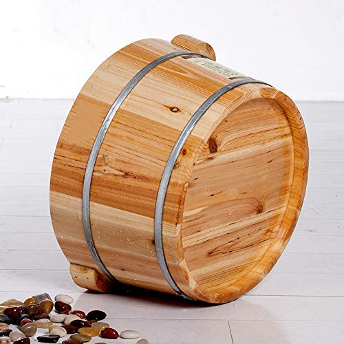 Masajeador de pies Katzowen tipo barril de spa para baños de pies, cubeta para pedicura, cubeta para masaje de pies, para uso doméstico y hotelero, 41 x 21 x 30 cm miniatura 4