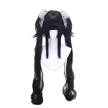 グルーミーぬいぐるみ　ゴスロリ　ロリータ　ツインテール Amazon.co.jp: ツインテール コスプレウィッグ ロリータ