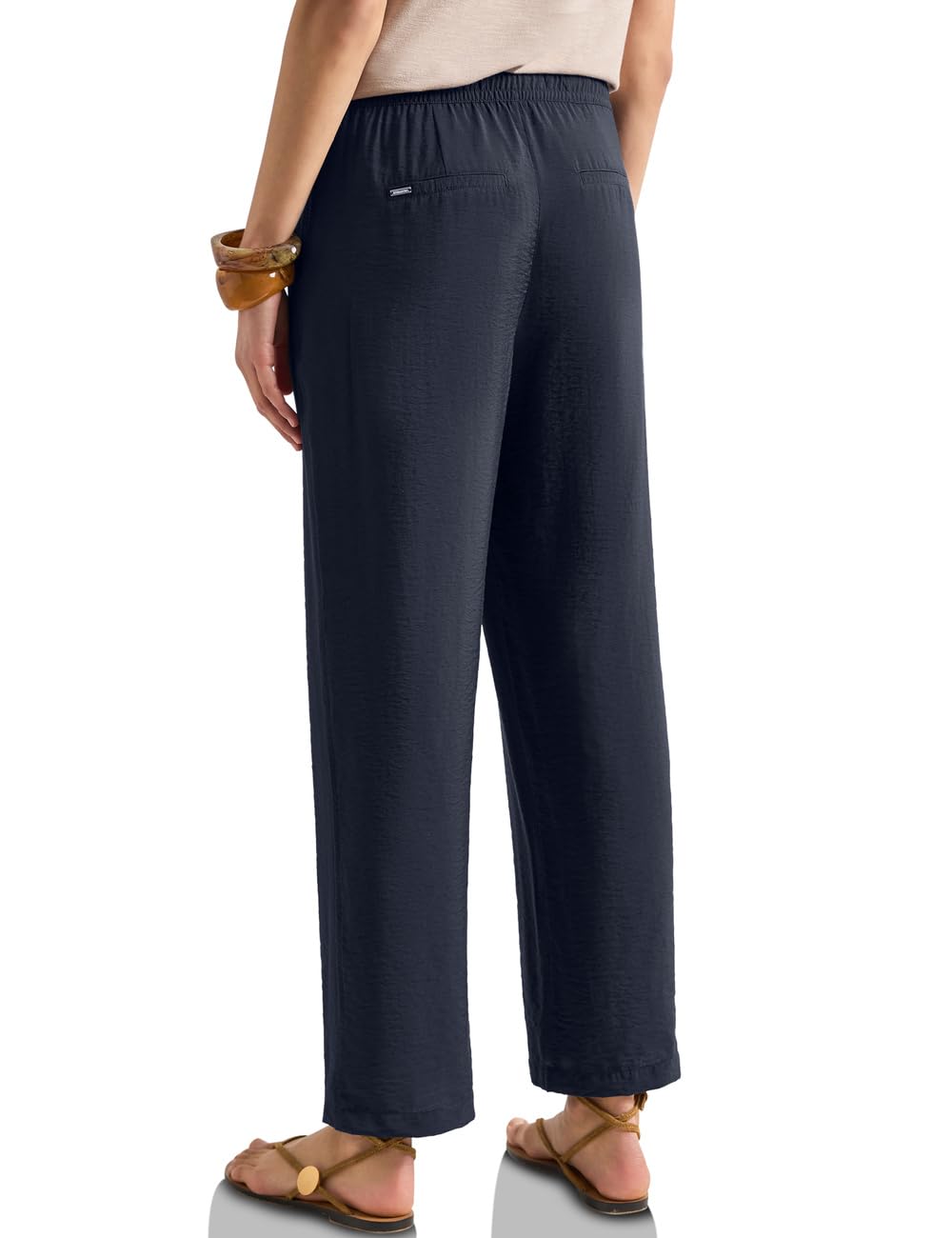 Street One Damen High Waist Wide Leg Hose im Loose Fit 3817703
