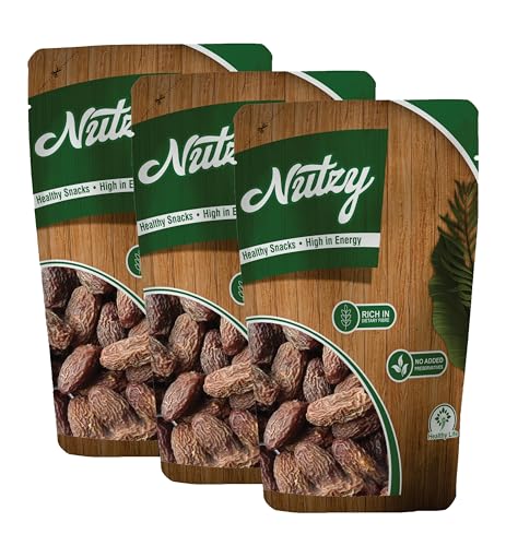 Image of Nutzy Premium Dates (Dry red Dates / Lal Chuara, 600g)