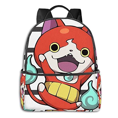 XCNGG Yokai Watch Jibanyan 2 Mochila Escolar para Estudiantes Ciclismo Ocio Viajes Camping