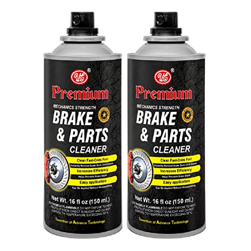 UE Premium High Power Brake & Parts Cleaner Spray- Non-Flammable Non Chlorinated- 500ML (Pack of 2) Car Care/Car Accessories/Automotive Products