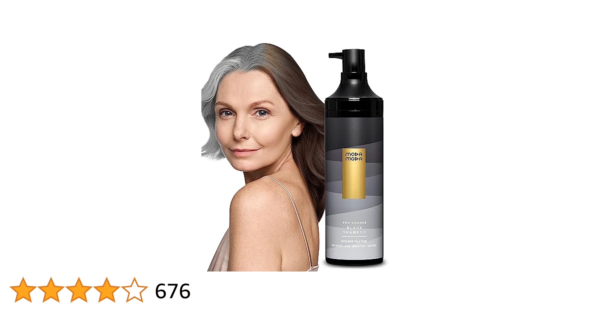 MODA MODA モダモダ　black shampoo premium Amazon.co.jp: Premium MODAMODA Black Shampoo for Gray Hair