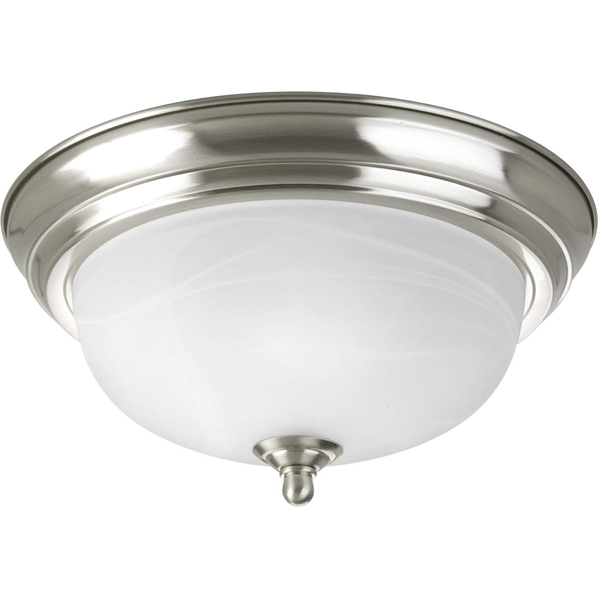 Progress Lighting 1-Light Ceiling Light Flush Mount Ceiling Light Fixture for Interior Kitchen Lights Hallway Bedroom Living Room