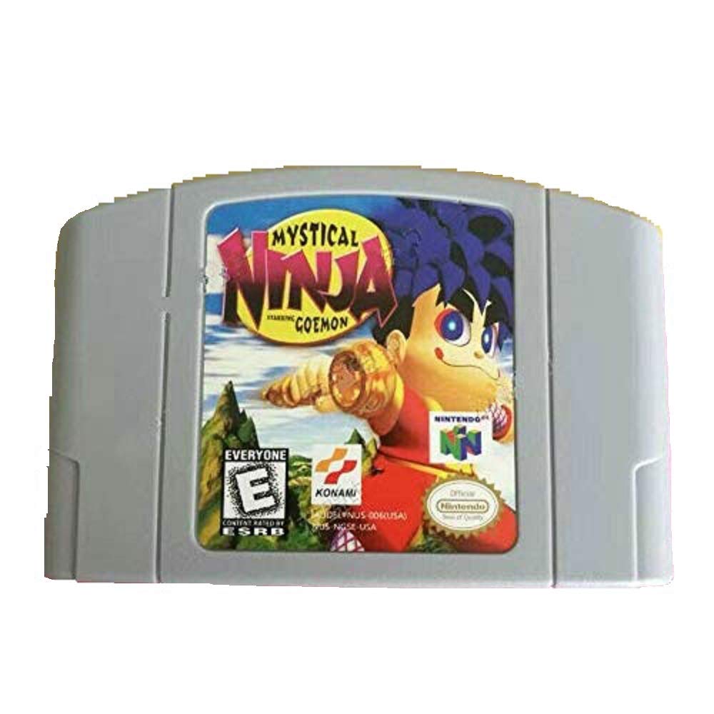 Mystical Ninja Starring Goemon Game Card For Nintendo 64 N64 US Version Video Games Mystical Ninja Starring Goemon Game Card For Nintendo 64 N64 US Version Video Games