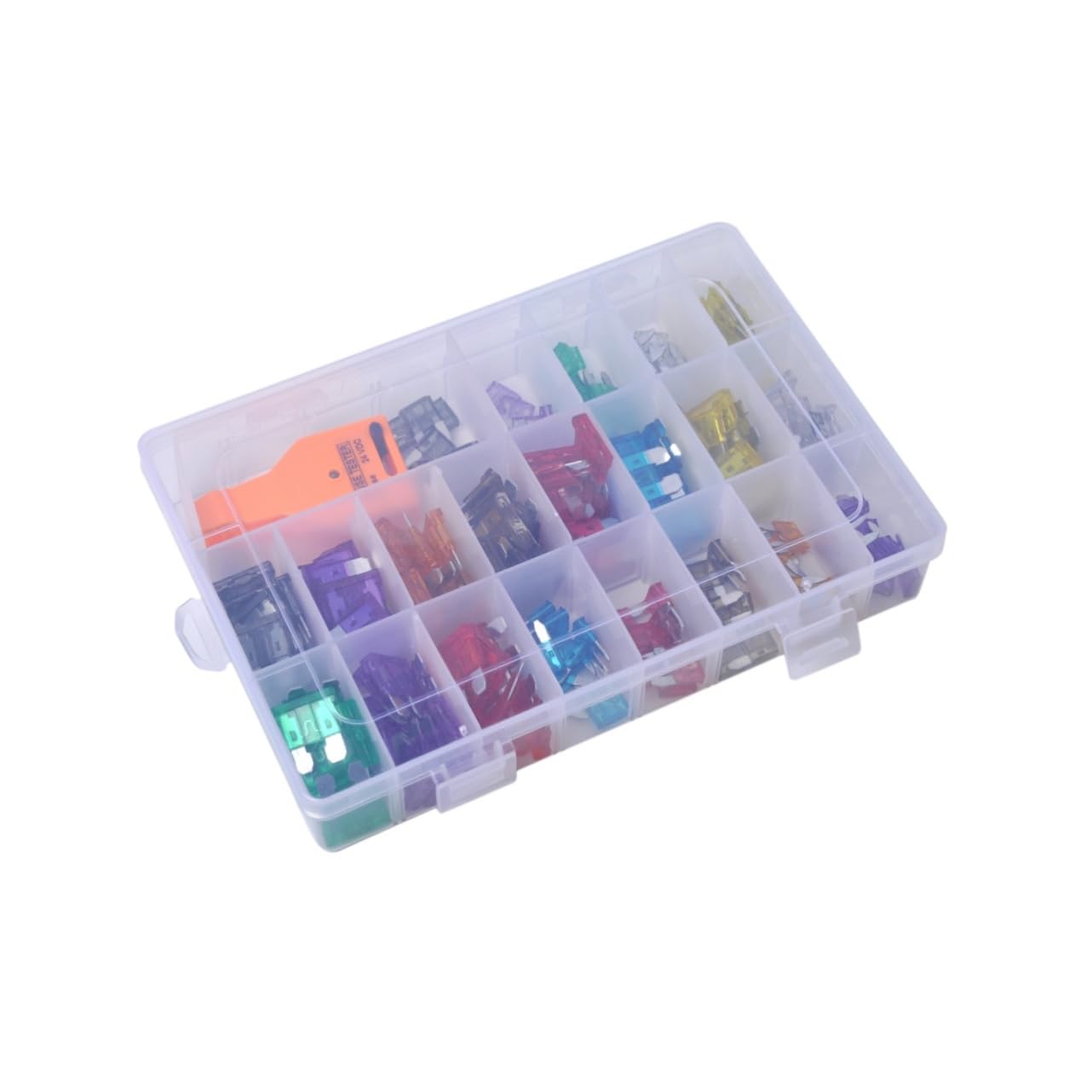 Gatuida 169 Piezas Comprobador de Fusibles Kit de Coche Fusible de Autorrecuperación para Coche para Uso Taller