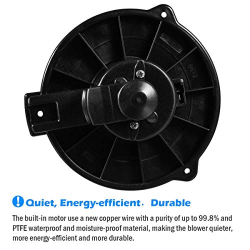 AUTEX HVAC Blower Motor Assembly Blower Motor Air Conditioner with Fan Cage 700057 3010097 8710302070