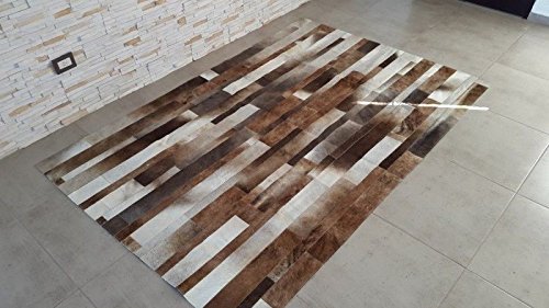 Vip Leather Alfombra de Piel de Vaca Patchwork. Diseno Exclusivo. Codi