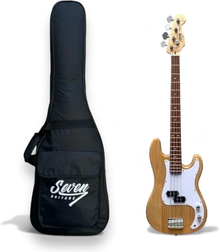 Contrabaixo Precision Bass Seven SPB-47 Natural 4 cordas Com Bag