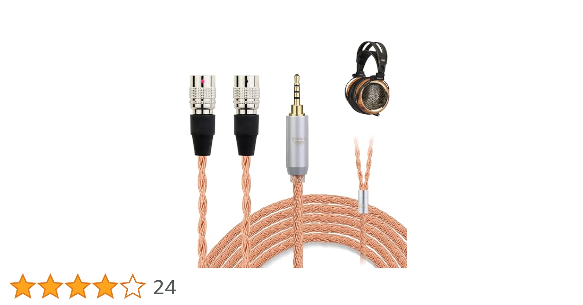 Amazon | okcsc ZT16 ヘッドホンケーブル 4ピンXLR端子 Ether リ