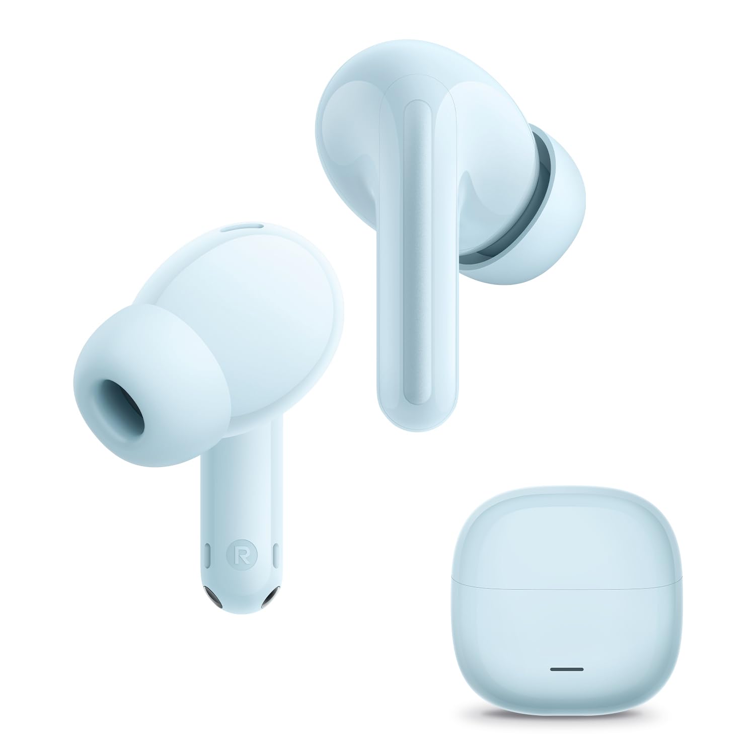 XIAOMI Redmi Buds 8 Lite: cuffie TWS in-ear con cancellazione del rumore fino a 42 dB, driver da 12,4 mm per bassi potenti, autonomia fino a 36h, 5 EQ e Bluetooth 5.4, Blu