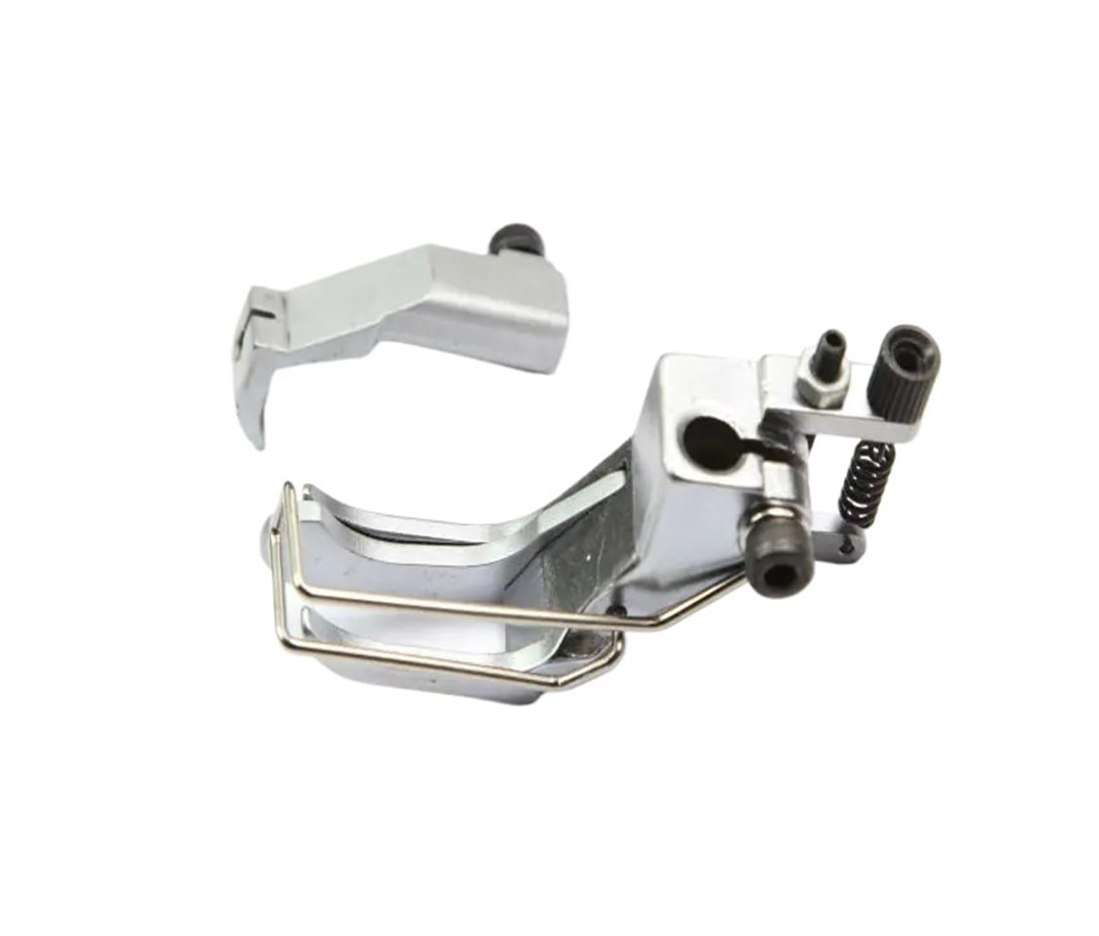 1 zestaw stopek prowadzących igłę pojedynczą GL367X lewą ze stopką dociskową nożową do maszyn szycia DURKOPP ADLER Thick Line 367/467 767(4MM)