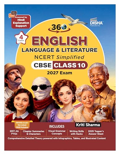 Disha 360 English Literature & Language NCERT Simplified CBSE Cla...