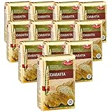 BIELMEIER KÜCHENMEISTER Brotbackmischung Ciabatta 12 Stück á 1000 g made in Germany