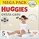Huggies Extra Care, Windeln, Größe 5 (12-17 kg), sehr saugfähig, Disney-Design, Vorratspackung, 54 Stück