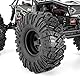 INJORA 1.9 Schlamm Reifen Sat Offset -8.9mm Beadlock Felge für 1/10 RC Crawler Auto Axial SCX10 90046 UTB18 TRX4,Schwarz