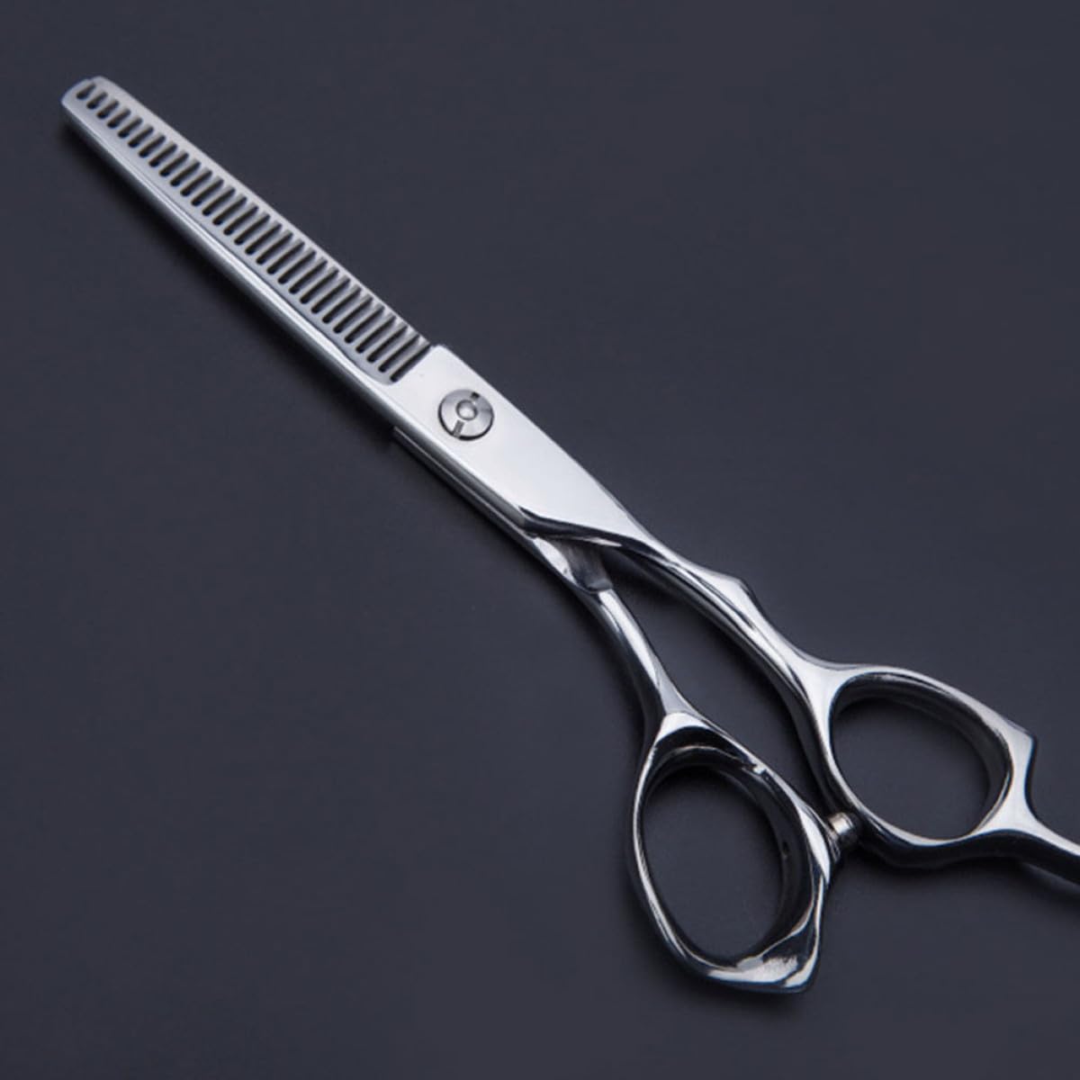 Ipetboom Tijeras de Peluquería de Acero Inoxidable, /2 Piezas, Corte Recto y Peinado, Diseño Ergonómico para Salón de Barbería y Uso Diario