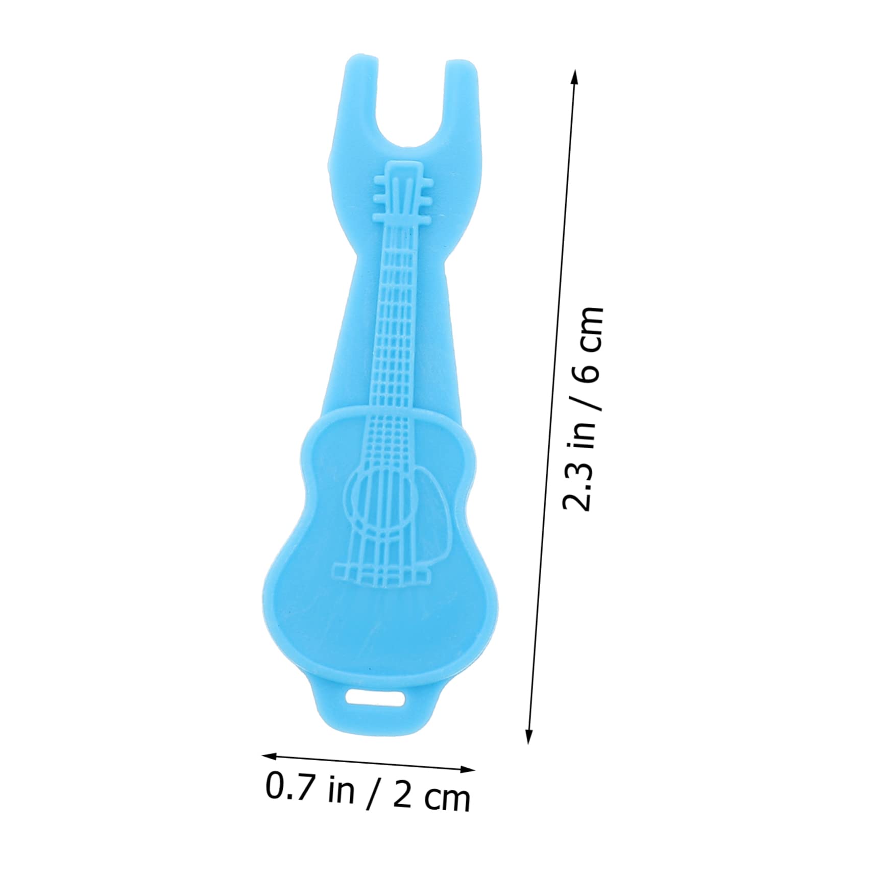 FUNOMOCYA 10pcs Guitar String Winders for Strings Winder Guitar Bass Professional Tools Kit Bridge Pin Pullers Musical Instrument Supplies