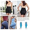 Irisnaya Women Seamless Butt Lifter Padded Shapewear Tummy Control Panties Waist Trainer Body Shaper Hip Enhancer Underwear(Black, Small)
