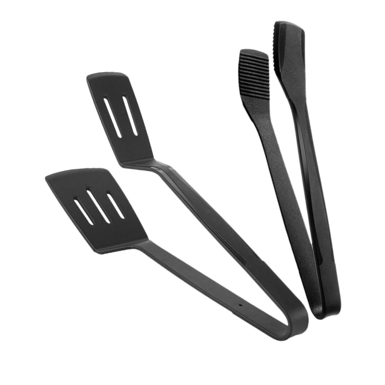 Zerodeko Set 2 Pezzi Pinze da Cucina in Silicone Facile da Pulire per Barbecue Spatola per Griglia per Uso Quotidiano e Colazioni