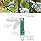 Scharfes Pfropfmesser,Gartenmesser Klappbar,Klappbar Okuliermesser,Rostfreier Stahl Taschenmesser,Gartenarbeit Veredelungsmesser,Gartenmesser Aus Edelstahl, zum Pfropfen von Unkrautbüschen Zweige