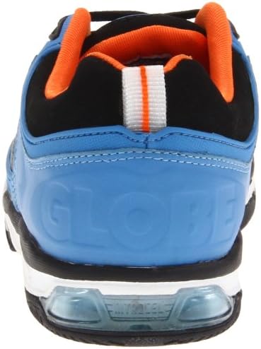 Globe Men's Raid Skate Shoe,Black/Orange,8 M US | Image 2