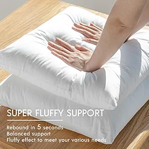   Phantoscope-Premium-Outdoor-Pillow-Inserts-Pack-of-2-Square-Form-Water-Resistant-Polyester-Throw-Pillows-Couch-Sham-Cushion-Stuffer-18-X-18-inches