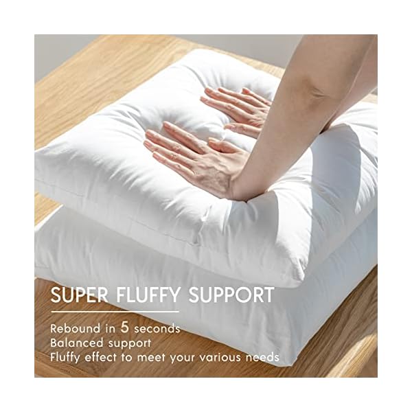   Phantoscope-Premium-Outdoor-Pillow-Inserts-Pack-of-2-Square-Form-Water-Resistant-Polyester-Throw-Pillows-Couch-Sham-Cushion-Stuffer-18-X-18-inches