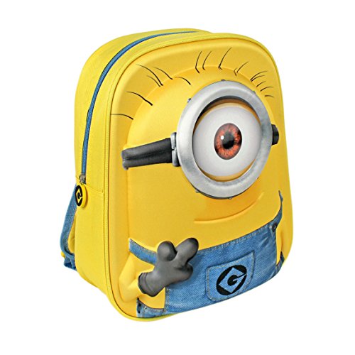 MOCHILA INFANTIL 3D MINIONS