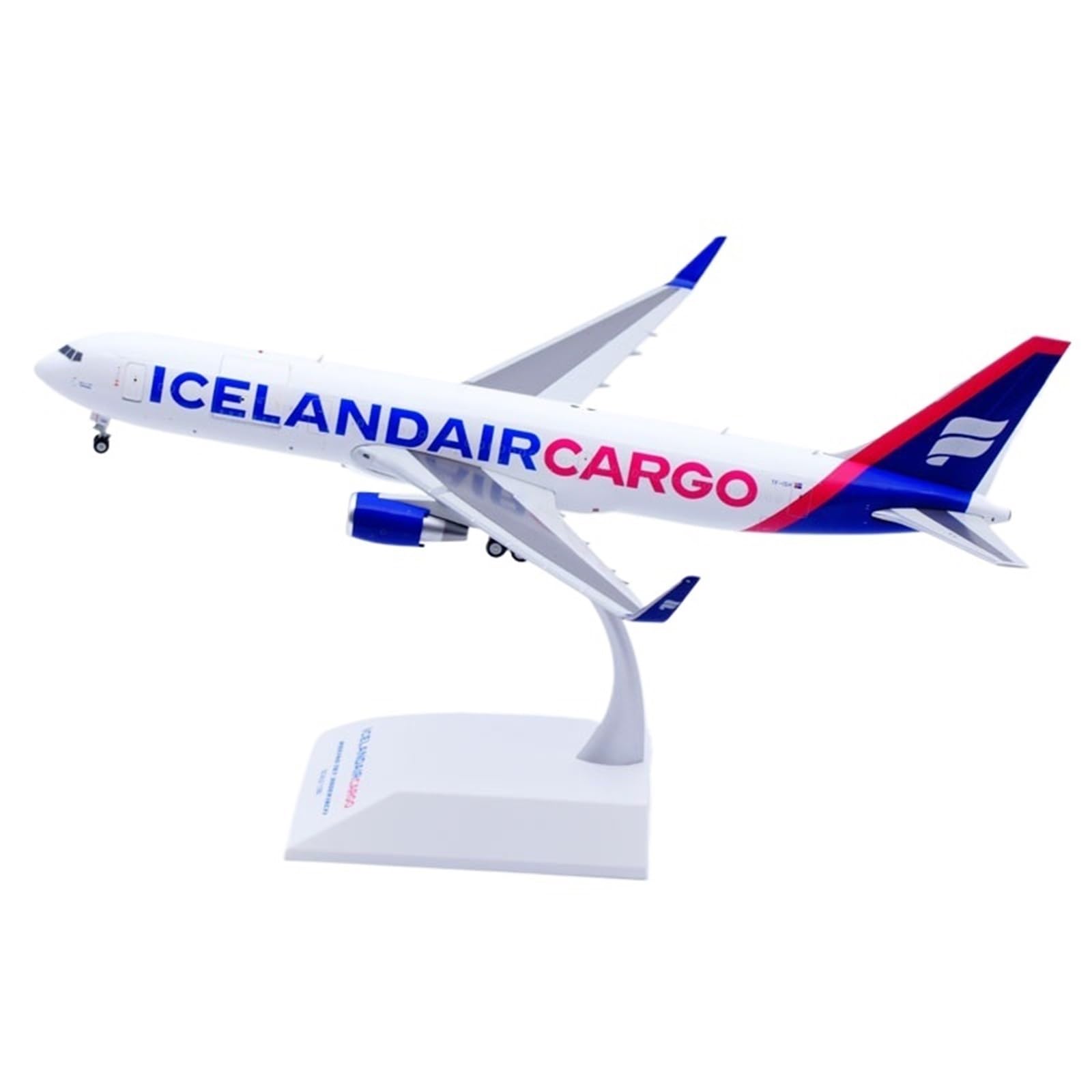 Modelli di Aerei Replica 27CM Modello di Aereo passeggeri in Miniatura 1:200 ForIcelandair Cargo B767-300 TF-Ish Modello in Scala Repliche di Aerei Modello di Aereo in Miniatura