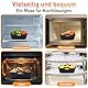Heißluftfritteuse Zubehör für Ninja Heißluftfritteuse Max Pro 6,2 L AF180EU, Airfryer Silikonformen für perfekte Ergebnisse! Es eignet sich auch für AF181 AF180 AF141AF140 Diese Modelle