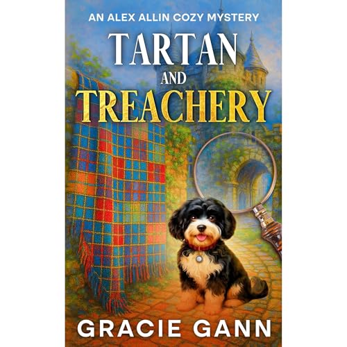 Tartan and Treachery Audiolibro Por Gracie Gann arte de portada