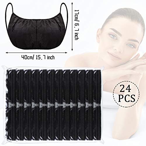 Image of Janmercy 50 Pcs Disposable Bras for Women Disposable Nonwoven Spa Top Garment Underwear Individually Pack Brassieres