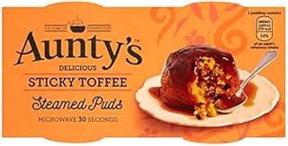 Auntys Sticky Toffee Puddings 2 X 95G