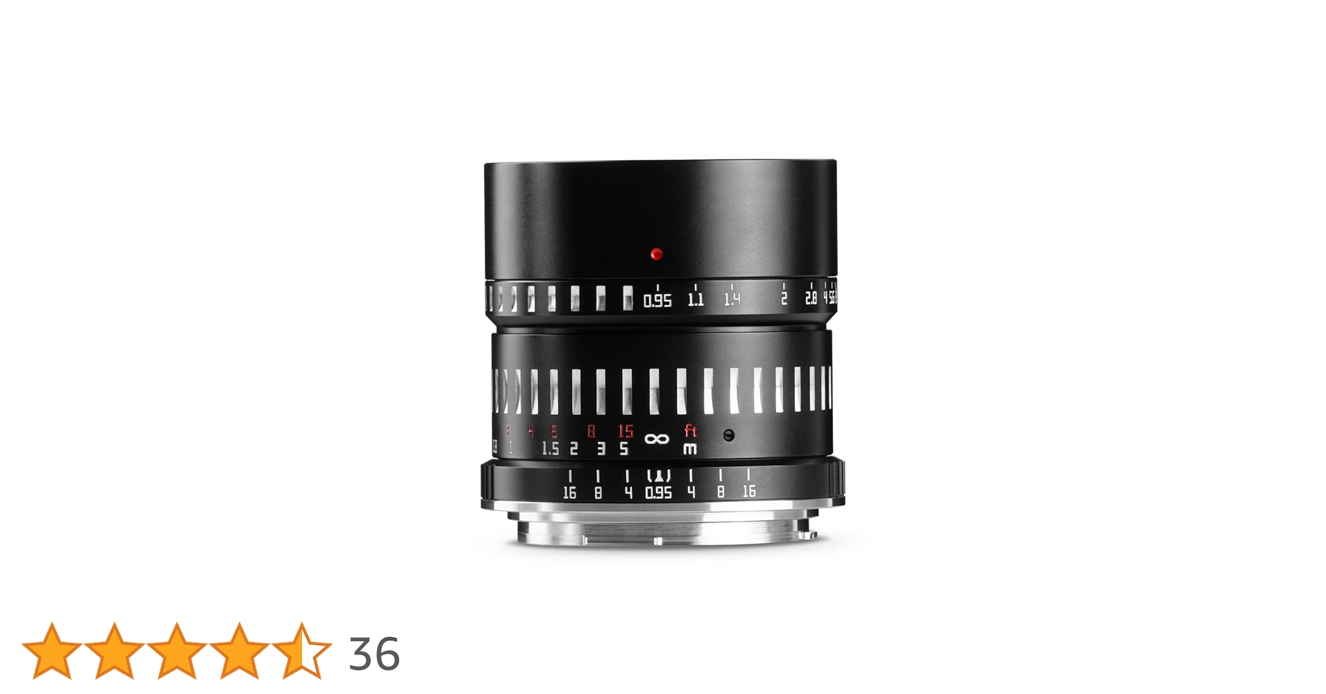 Amazon.co.jp: TTArtisan 50mm f/0.95 C RFマウント EOS-R APS-C