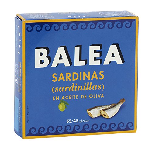BALEA sardinillas en aceite de oliva 35/45 piezas lata 187 gr
