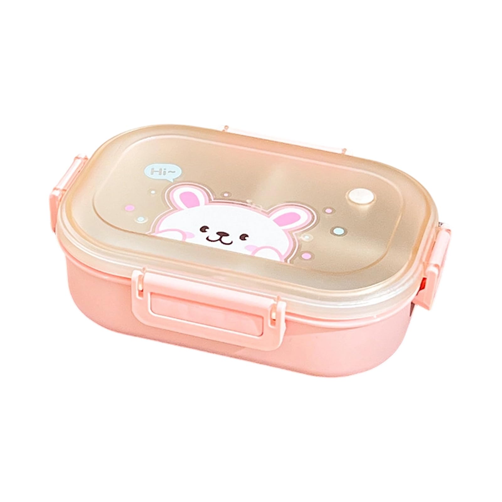 Kaeltsyn Detachable Portable Sealed Fruit Box Salad Stackable Food Container with Dividers for Organizing Meals and Snacks Fruit Storage Container