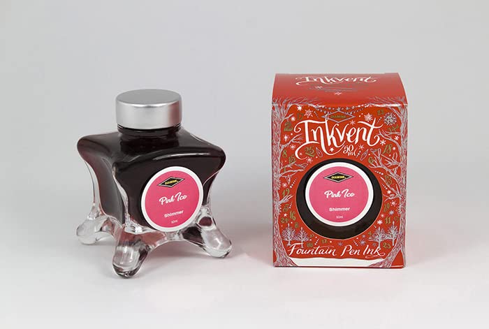 Encre Pink Ice Diamine sublimez vos carnets intimes et correspondances créatives