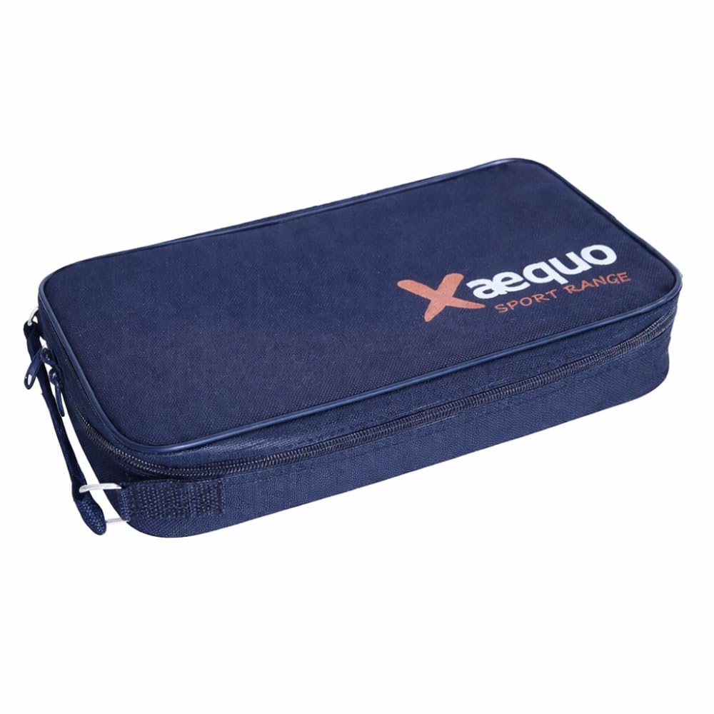 SHOP-STORY Jeu de Pétanque en Métal – 8 Boules avec Housse de Transport, Cochonnet et Cordon de Mesure – Loisirs Extérieurs