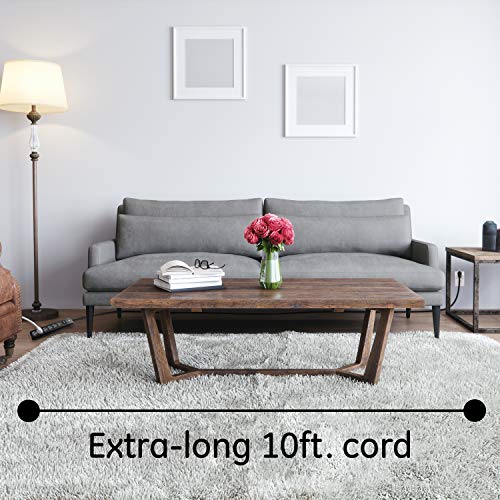 image for GE 6-Outlet Surge Protector, 10 Ft Extension Cord, Power Strip, 600 Jo