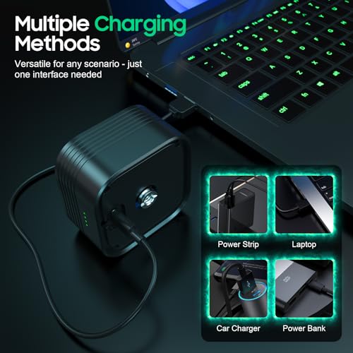 Battery for Blink Outdoor 4 (4th Gen) - 6000mAh Rechargeable Batteries Expansion Pack, Lithium Battery Extension Pack with Power Indicator, Compatible with Blink Outdoor 4 Security Camera