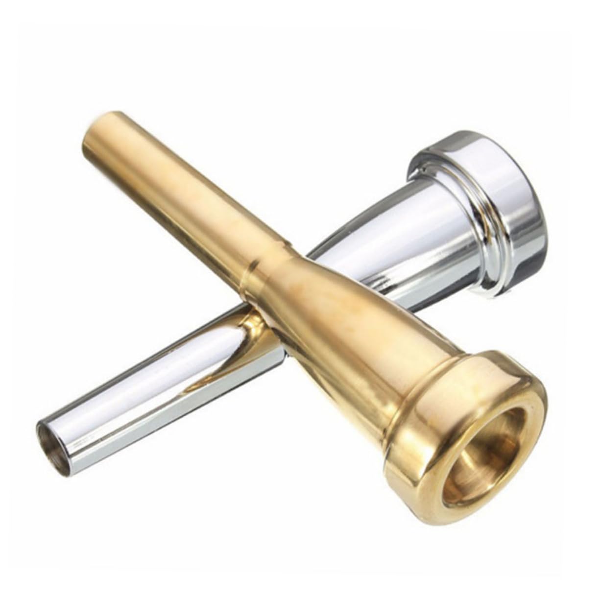 ifundom French Horn Trumpet Mouthpiece Replacement Plated Horn for Musical Instrument (5c)