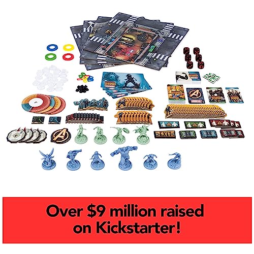 Image of Spin Master Games, Marvel Zombies: Heroes' Resistance, A Zombicide Game, Collectible Marvel Figurines, for Fans of Marvel Rivals & Action Movie Toys, 1-4 Players, for Adults & Teens Ages 14 & Up