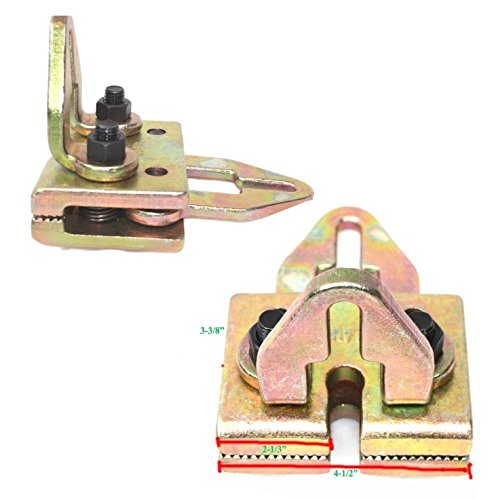 LOVPAIN5 TON 2 WAY FRAME BACK RACK CLAMP H - D REPAIR DENT PULLER CHASSIS STRAIGHTENERS
