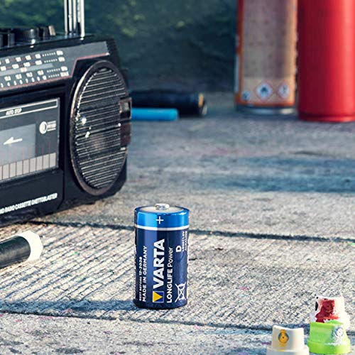 Varta Longlife Power D Mono LR20 Batterij (verpakking met 4 stuks) Alkaline Batterijideaal voor speelgoed zaklamp CD… - Afbeelding 6