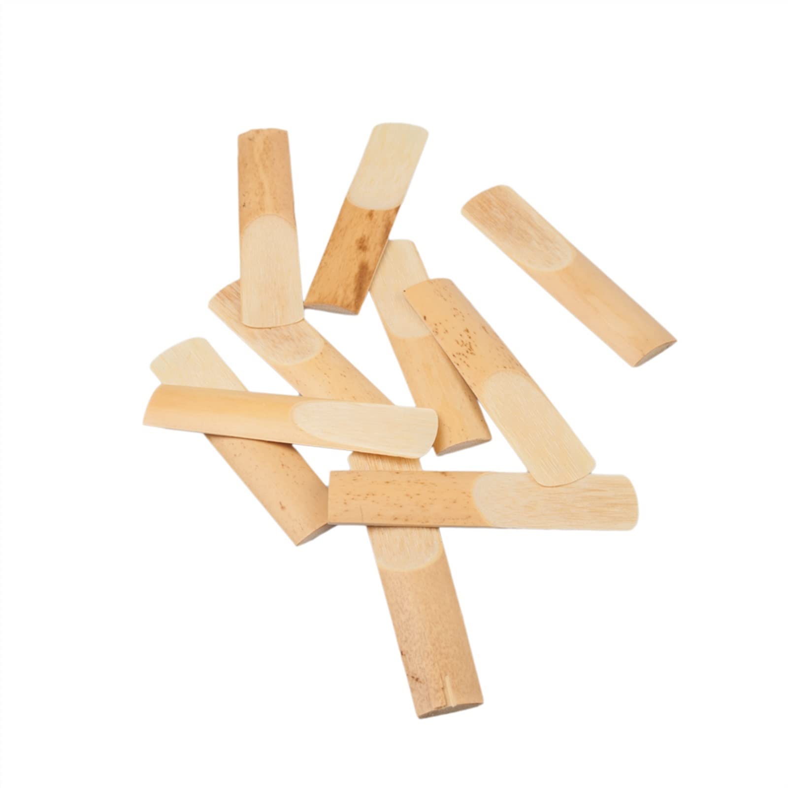 TSTS 10 Teile/schachtel Alto Saxophon Blätter Alto BeE Saxophon Blätter Bambus 2-1/2 Sax Reed Stärke 2,5 Für Saxophon Spieler Sax Teile Instrument Zubehör